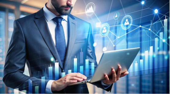 IT team reviewing historical network packet data to trace past incidents
